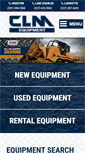 Mobile Screenshot of clmequipment.com